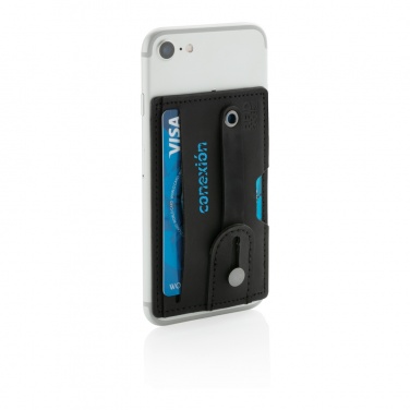 Logo trade promotional giveaway photo of: 3-in-1 Phone Card Holder RFID