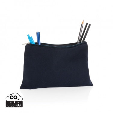 Logo trade promotional merchandise picture of: Impact Aware™ 285 gsm rcanvas pencil case undyed