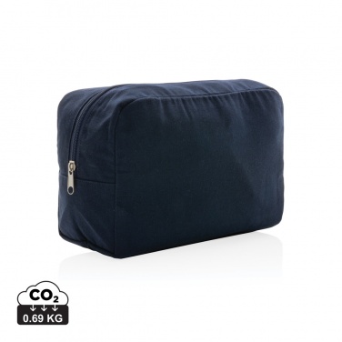 Logotrade corporate gift picture of: Impact Aware™ 285 gsm rcanvas toiletry bag undyed