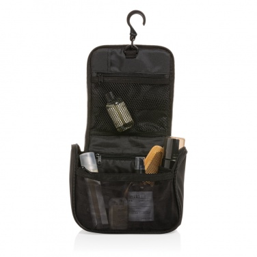 Logo trade corporate gift photo of: Swiss Peak Lohan AWARE™ Toiletry bag