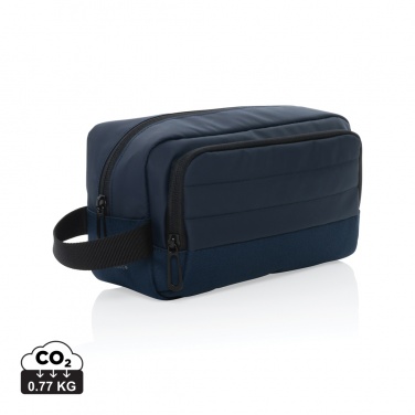 Logo trade promotional merchandise photo of: Armond AWARE™ RPET toiletry bag