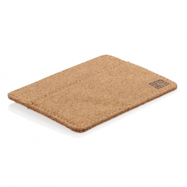 Logo trade promotional gifts image of: Cork secure RFID slim wallet