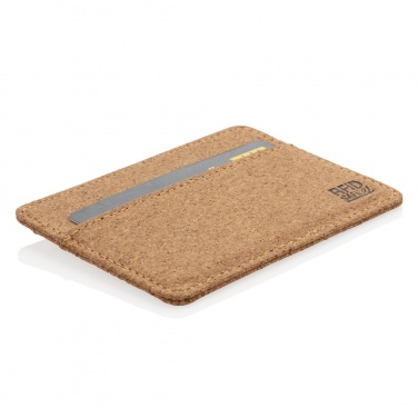 Logotrade business gifts photo of: Cork secure RFID slim wallet