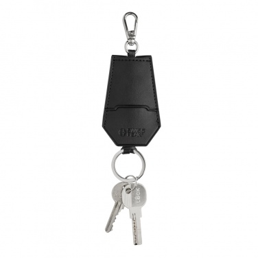 Logo trade business gift photo of: SP Tula RCS certified recycled PU key holder and pen set