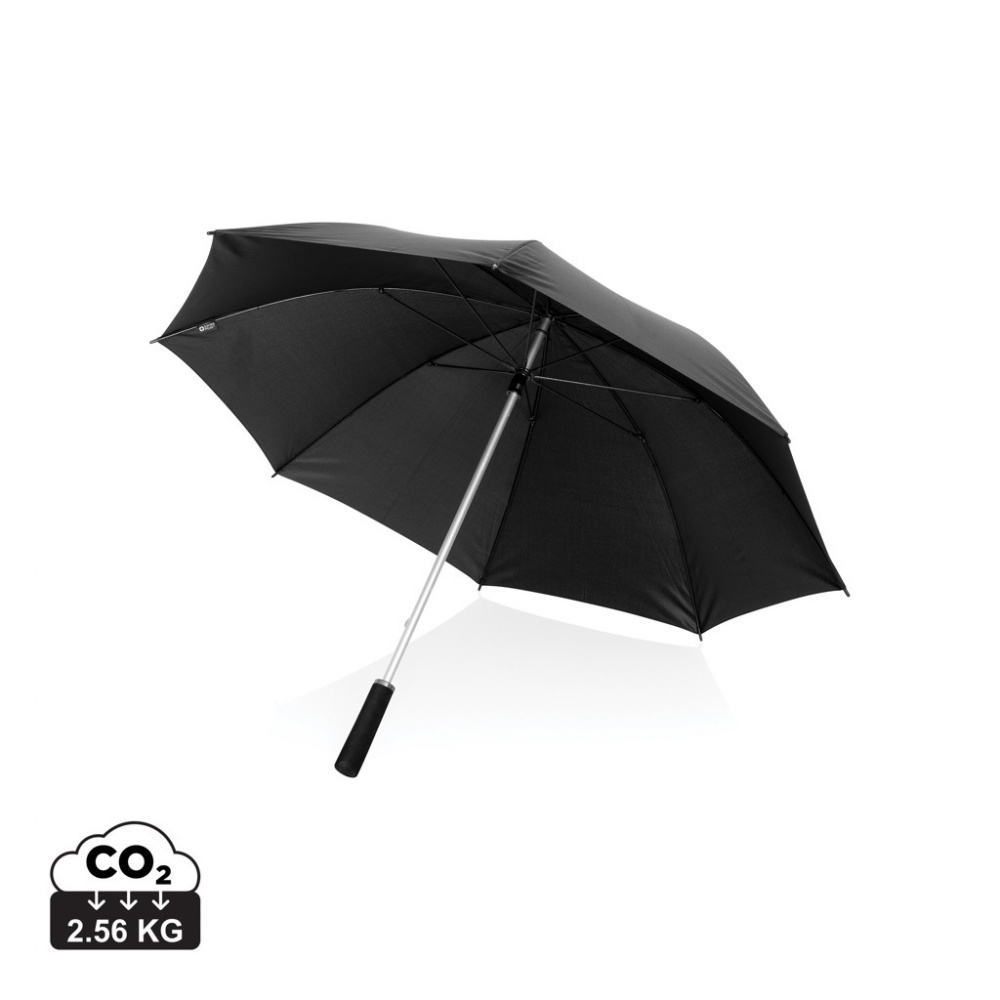 Logo trade advertising products picture of: Swiss Peak Aware™ Ultra-light manual 25” Alu umbrella