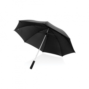 Logo trade promotional gifts image of: Swiss Peak Aware™ Ultra-light manual 25” Alu umbrella