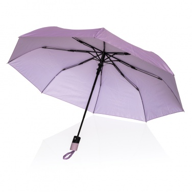 Logo trade promotional gifts picture of: 21" Impact AWARE™ 190T mini auto open umbrella