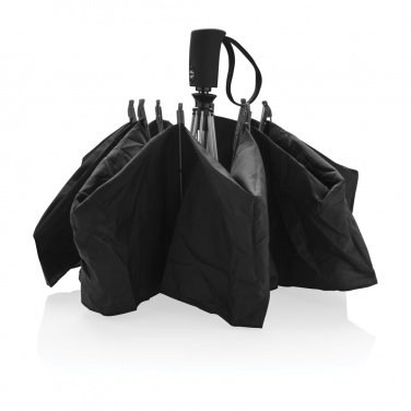 Logo trade promotional merchandise image of: SP AWARE™ 23' foldable reversible auto open/close umbrella