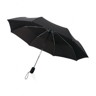 Logo trade promotional items picture of: Swiss Peak AWARE™ Traveller 21” automatic umbrella