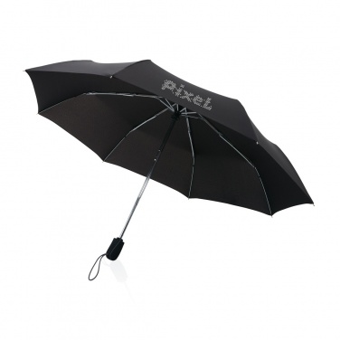 Logo trade promotional merchandise photo of: Swiss Peak AWARE™ Traveller 21” automatic umbrella