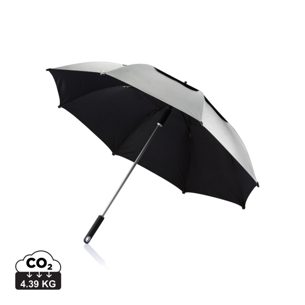 Logo trade promotional items picture of: 27” Hurricane storm umbrella