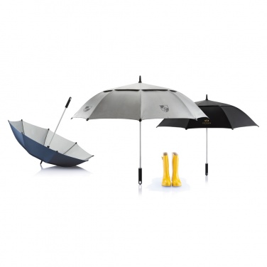 Logo trade corporate gifts picture of: 27” Hurricane storm umbrella