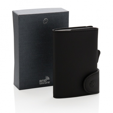 Logo trade promotional gifts image of: C-Secure RFID card holder & wallet