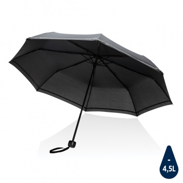 Logotrade advertising products photo of: 20.5"Impact AWARE™ RPET 190T pongee mini reflective umbrella