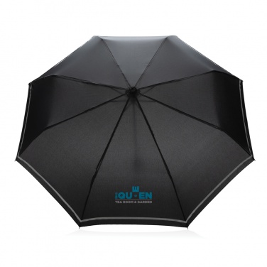 Logotrade promotional merchandise picture of: 20.5"Impact AWARE™ RPET 190T pongee mini reflective umbrella