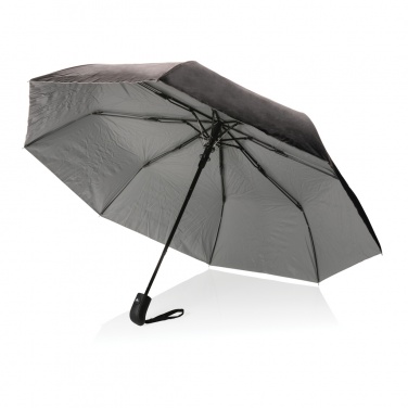 Logotrade business gifts photo of: 21" Impact AWARE™ RPET 190T Pongee dual colour mini umbrella