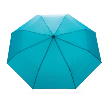 Logo trade promotional products image of: 20.5" Impact AWARE™ RPET 190T mini umbrella