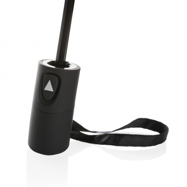 Logo trade promotional products picture of: 21" Impact AWARE™ RPET 190T mini auto open umbrella