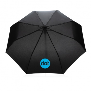 Logotrade promotional giveaway image of: 21" Impact AWARE™ RPET 190T mini auto open umbrella