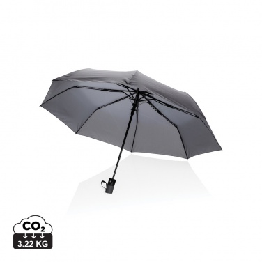 Logotrade promotional item image of: 21" Impact AWARE™ RPET 190T mini auto open umbrella