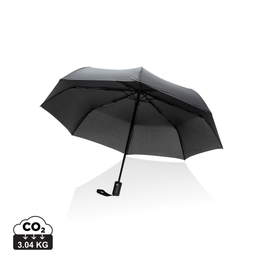 Logotrade corporate gift picture of: 21" Impact AWARE™ RPET 190T auto open/close umbrella