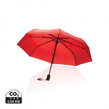 Logotrade promotional item picture of: 21" Impact AWARE™ RPET 190T auto open/close umbrella