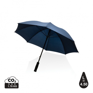 Logotrade promotional giveaway image of: 23" Impact AWARE™ RPET 190T Storm proof umbrella