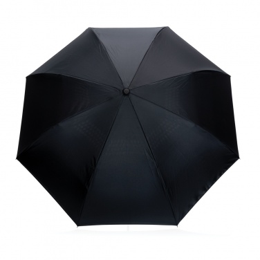 Logo trade corporate gift photo of: 23" Impact AWARE™ RPET 190T reversible umbrella