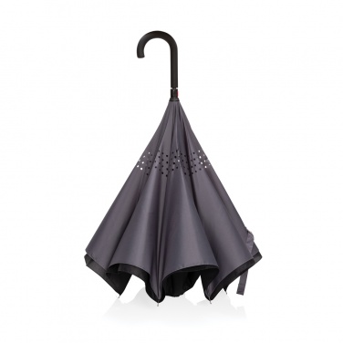 Logotrade promotional giveaway image of: 23" Impact AWARE™ RPET 190T reversible umbrella