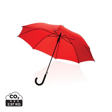 Logo trade promotional merchandise image of: 23" Impact AWARE™ RPET 190T standard auto open umbrella