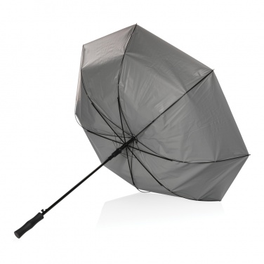 Logotrade corporate gift image of: 27" Impact AWARE™ RPET 190T dual colour auto open umbrella