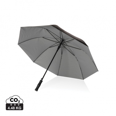 Logotrade promotional merchandise image of: 27" Impact AWARE™ RPET 190T dual colour auto open umbrella