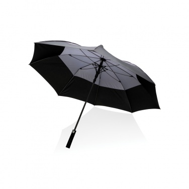 Logotrade promotional product picture of: 27" Impact AWARE™ RPET 190T auto open stormproof umbrella