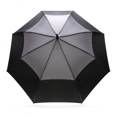 Logo trade promotional item photo of: 27" Impact AWARE™ RPET 190T auto open stormproof umbrella