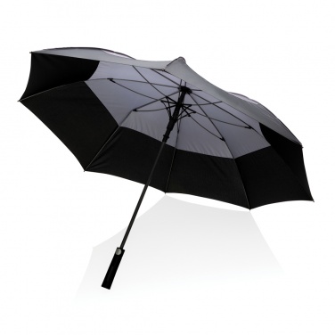 Logotrade promotional giveaway image of: 27" Impact AWARE™ RPET 190T auto open stormproof umbrella