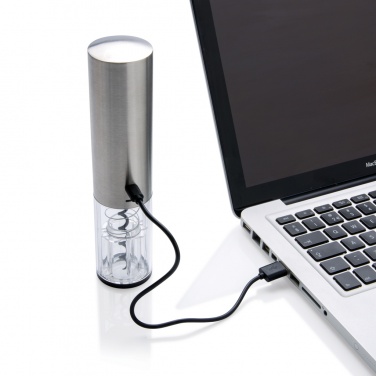 Logotrade promotional gift image of: Electric wine opener - USB rechargeable