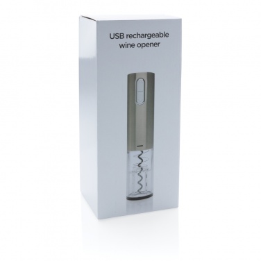 Logotrade promotional merchandise photo of: Electric wine opener - USB rechargeable