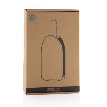 Logo trade promotional items image of: Vino AWARE™ RPET wine cooler sleeve