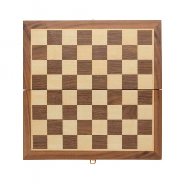 Logotrade promotional merchandise image of: Luxury wooden foldable chess set