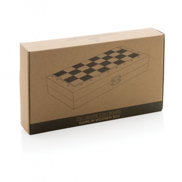 Logotrade corporate gifts photo of: Deluxe 3-in-1 boardgame in box