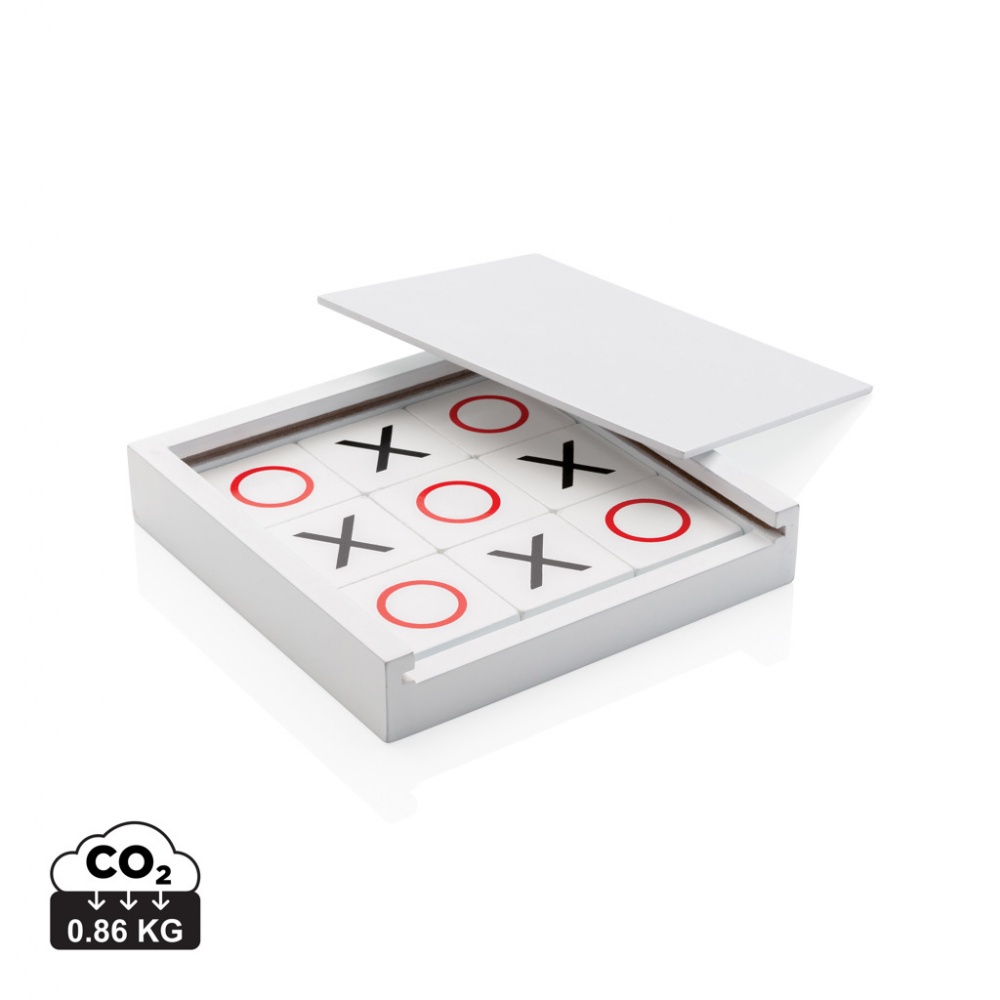 Logo trade promotional gifts picture of: Deluxe Tic Tac Toe game