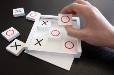 Logo trade promotional merchandise picture of: Deluxe Tic Tac Toe game