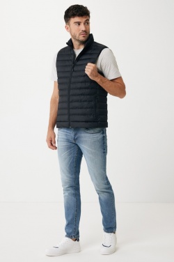 Logotrade advertising product image of: Iqoniq Meru men recycled polyester bodywarmer