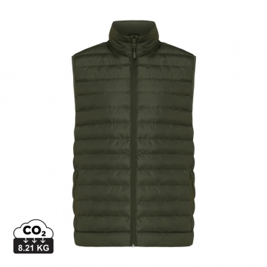 Logo trade promotional gift photo of: Iqoniq Meru men recycled polyester bodywarmer