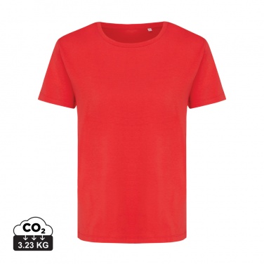 Logo trade advertising products picture of: Iqoniq Yala women lightweight recycled cotton t-shirt