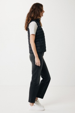 Logo trade promotional merchandise image of: Iqoniq Meru women recycled polyester bodywarmer