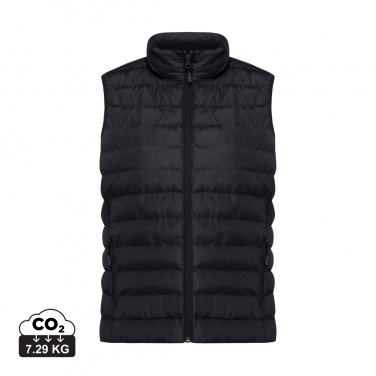 Logo trade promotional merchandise photo of: Iqoniq Meru women recycled polyester bodywarmer