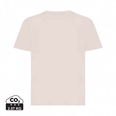 Logo trade promotional merchandise image of: Iqoniq Koli kids lightweight recycled cotton t-shirt