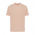 Iqoniq Teide recycled cotton t-shirt, peach nectar