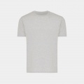 Iqoniq Brett recycled cotton t-shirt, light heather grey